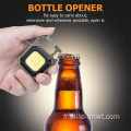 Réglage de l'ouvreur de bouteille Keychain Light Portable Lampe de poche